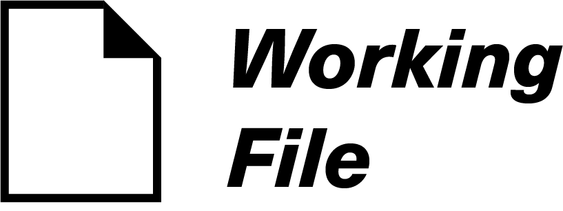 Working File Logo